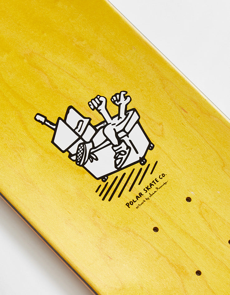 Polar Brady Mopping Skateboard Deck - 8"
