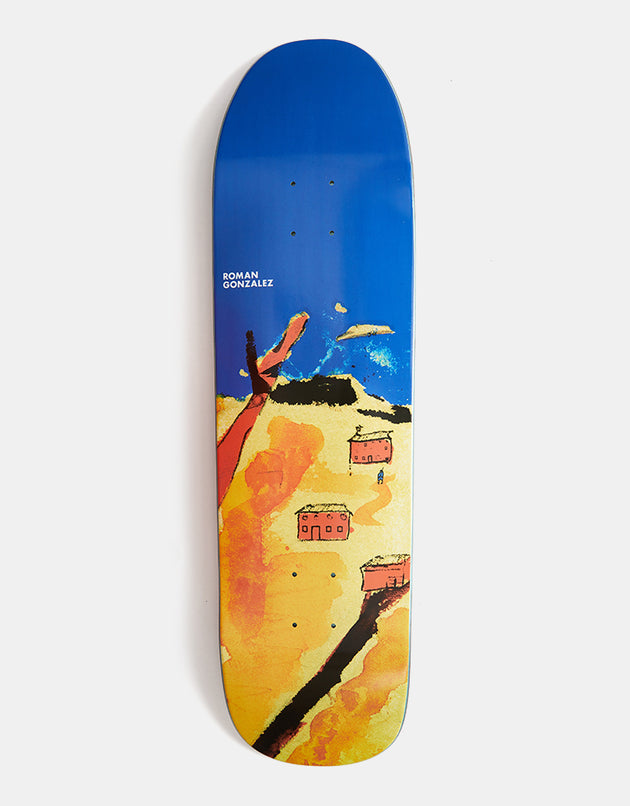Polar Gonzalez Soldier Skateboard Deck - 1991 Jr. Shape 8.65"