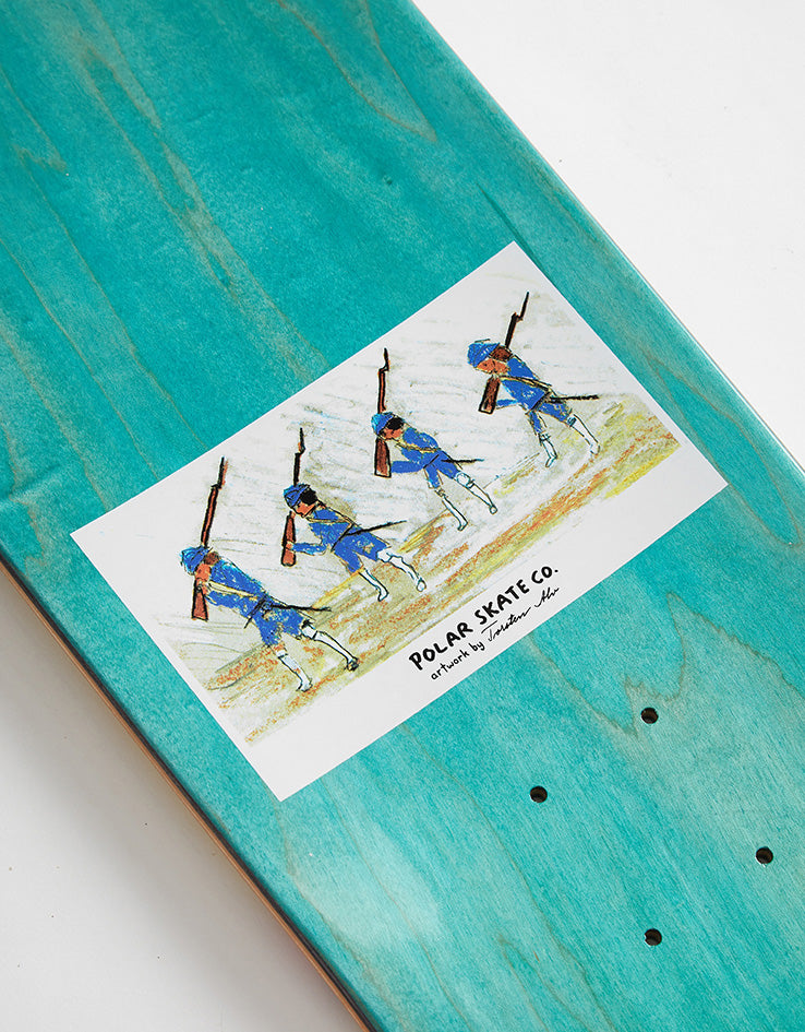 Polar Gonzalez Soldier Skateboard Deck - 1991 Jr. Shape 8.65"