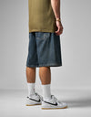 Route One Super Baggy Jorts - Light Wash