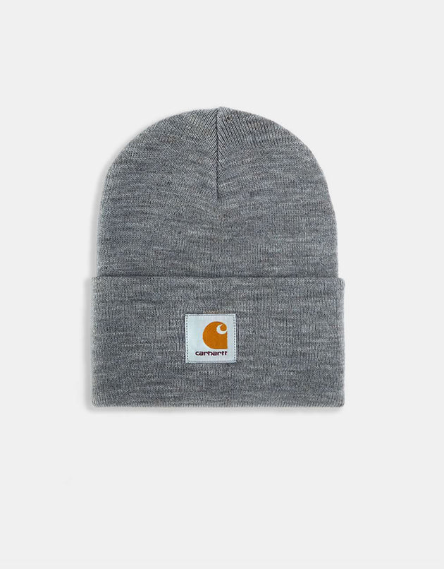 Carhartt WIP Acrylic Watch Beanie - Grey Heather
