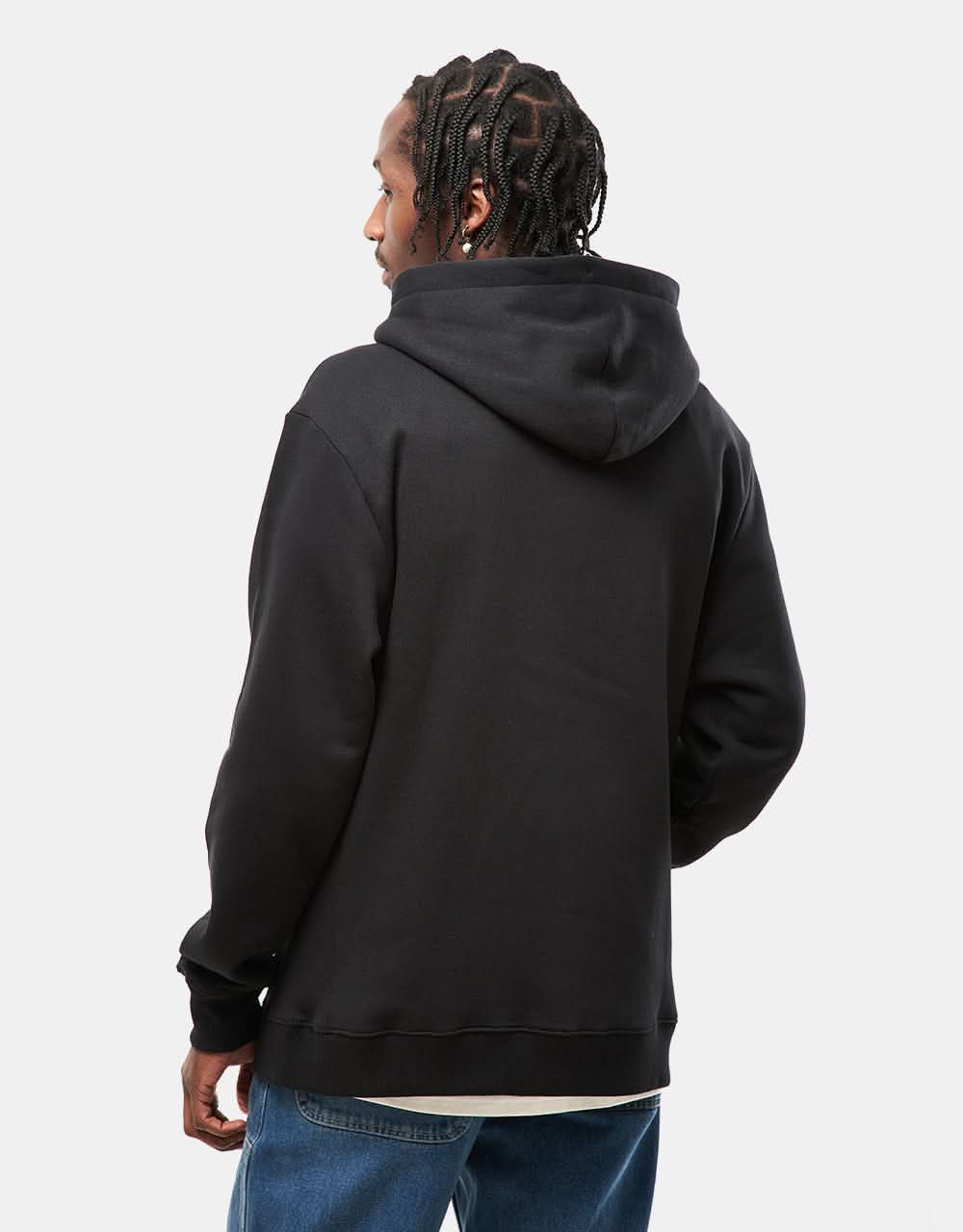 Route One Organic Premium Pullover Hoodie - Black
