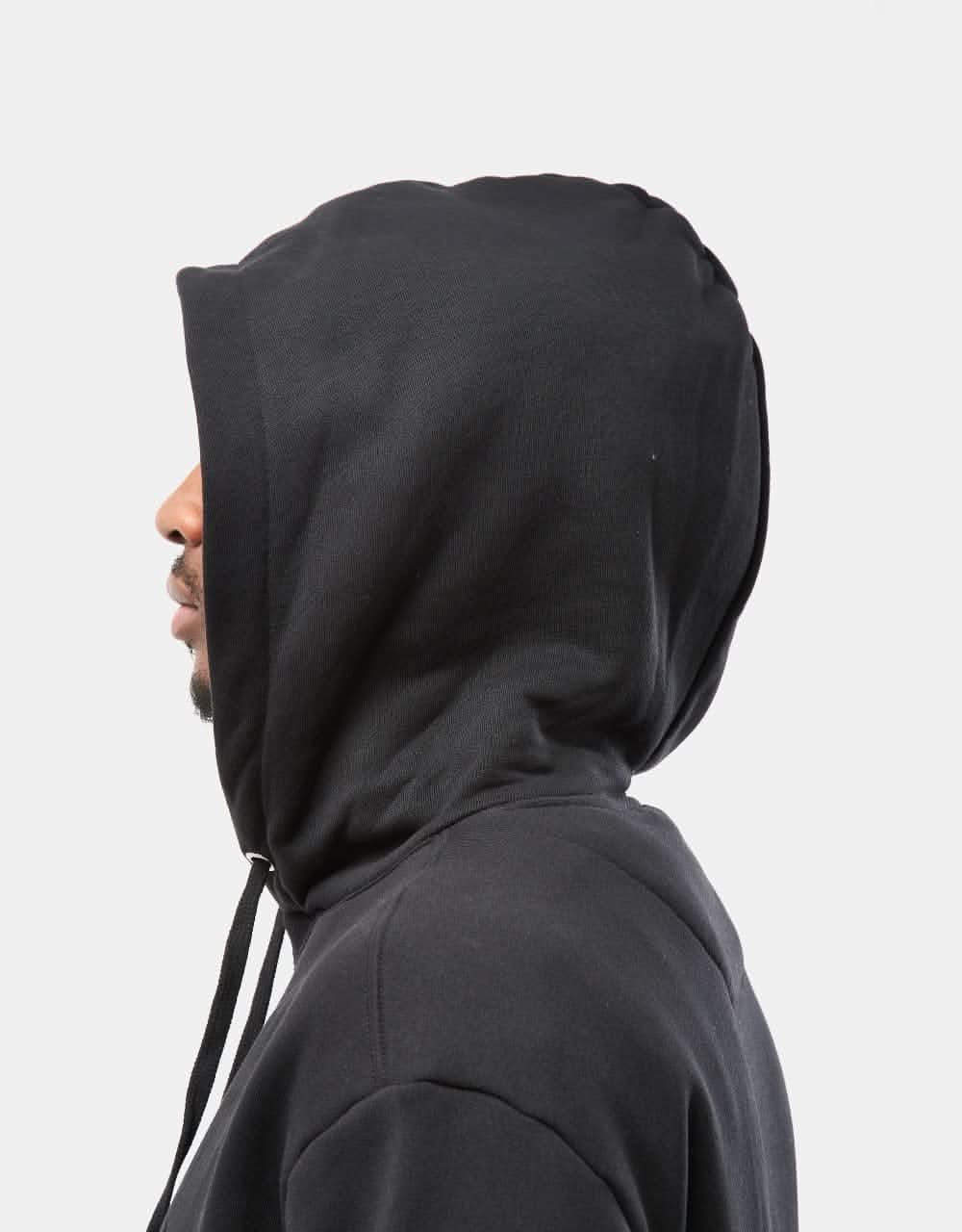 Route One Organic Premium Pullover Hoodie - Black