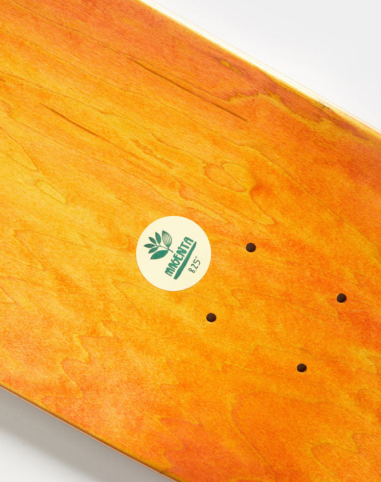 Magenta Fox Extravision Skateboard Deck