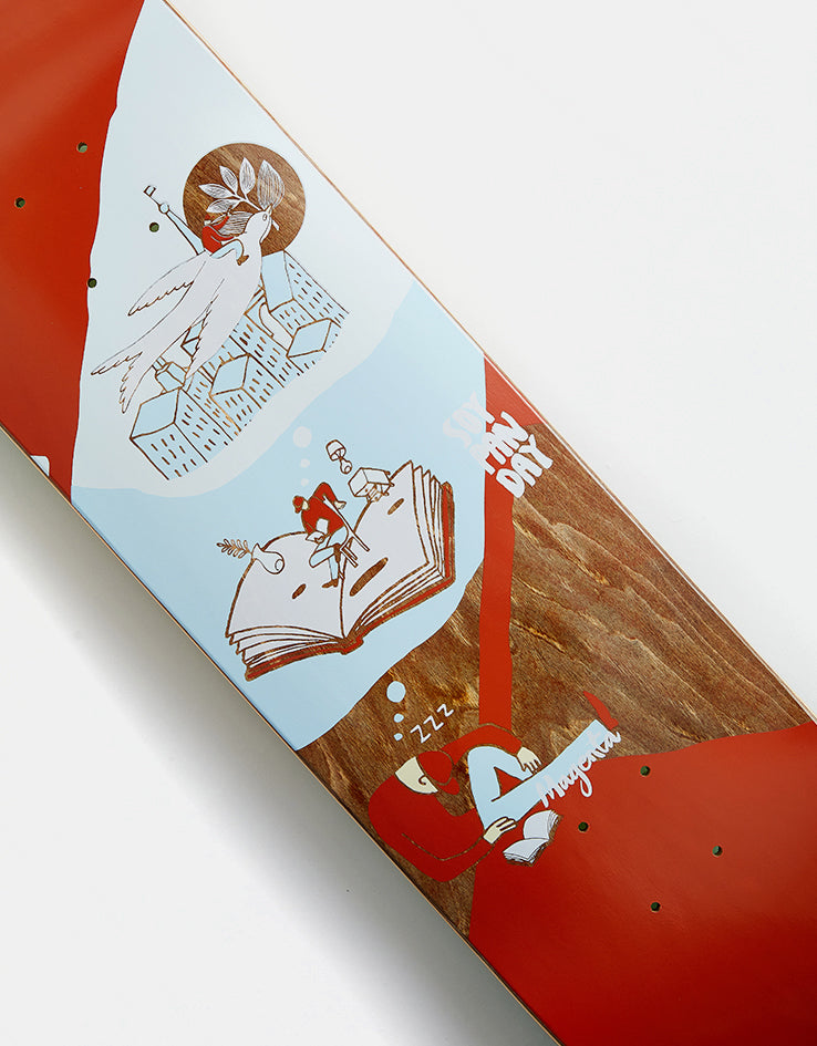 Magenta Soy Extravision Skateboard Deck