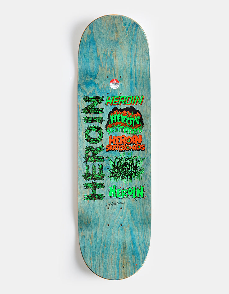 Heroin Deer Man of Dark Woods Life Skateboard Deck - 9.25"