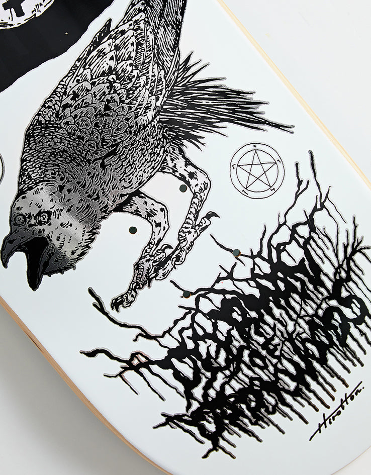 Heroin Deer Man of Dark Woods Life Skateboard Deck - 9.25"