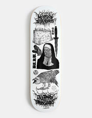 Heroin Deer Man of Dark Woods Life Skateboard Deck - 9.25"