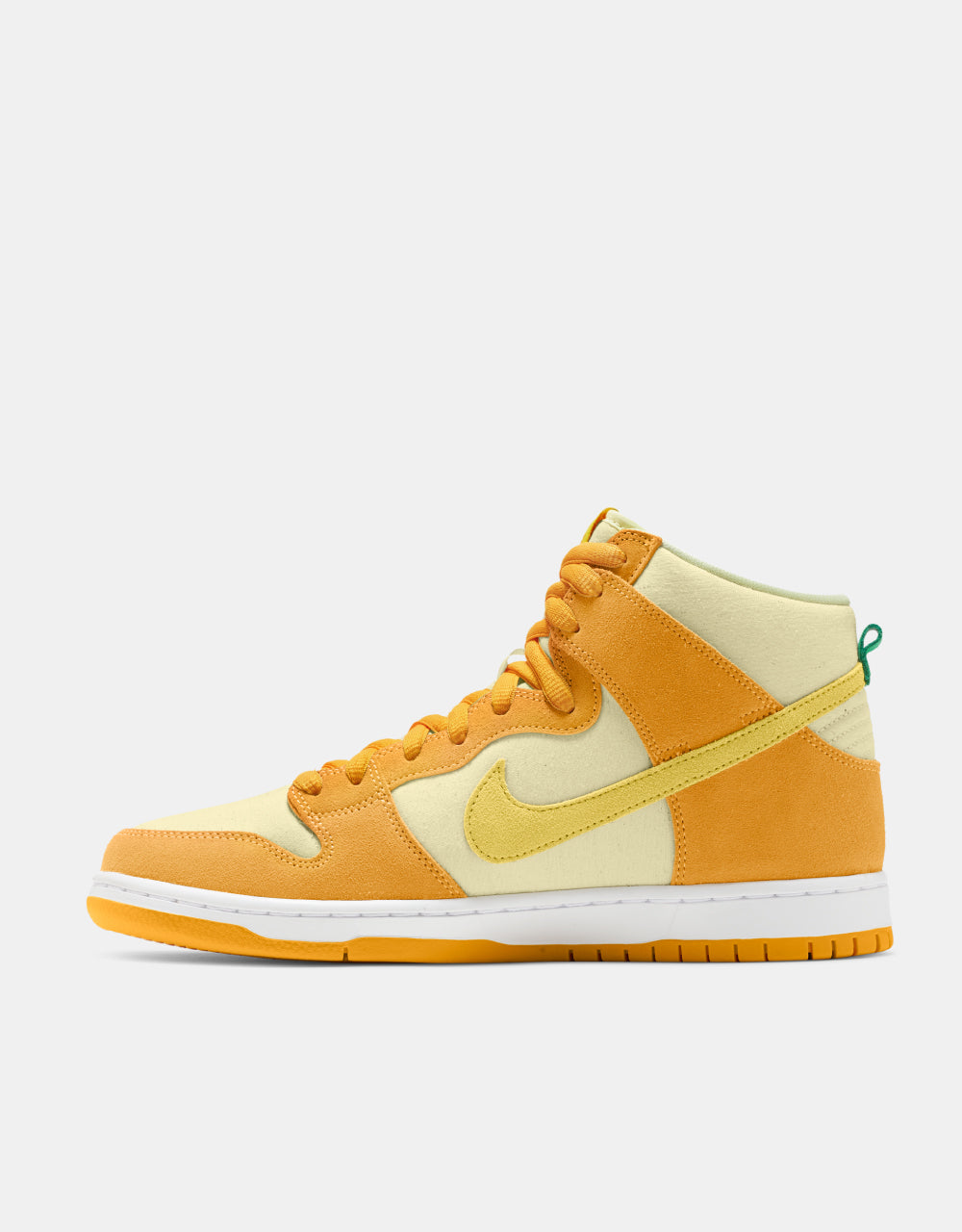 Nike SB Dunk High Pro Skate Shoes - University Gold/Vivid Sulfur-Citron