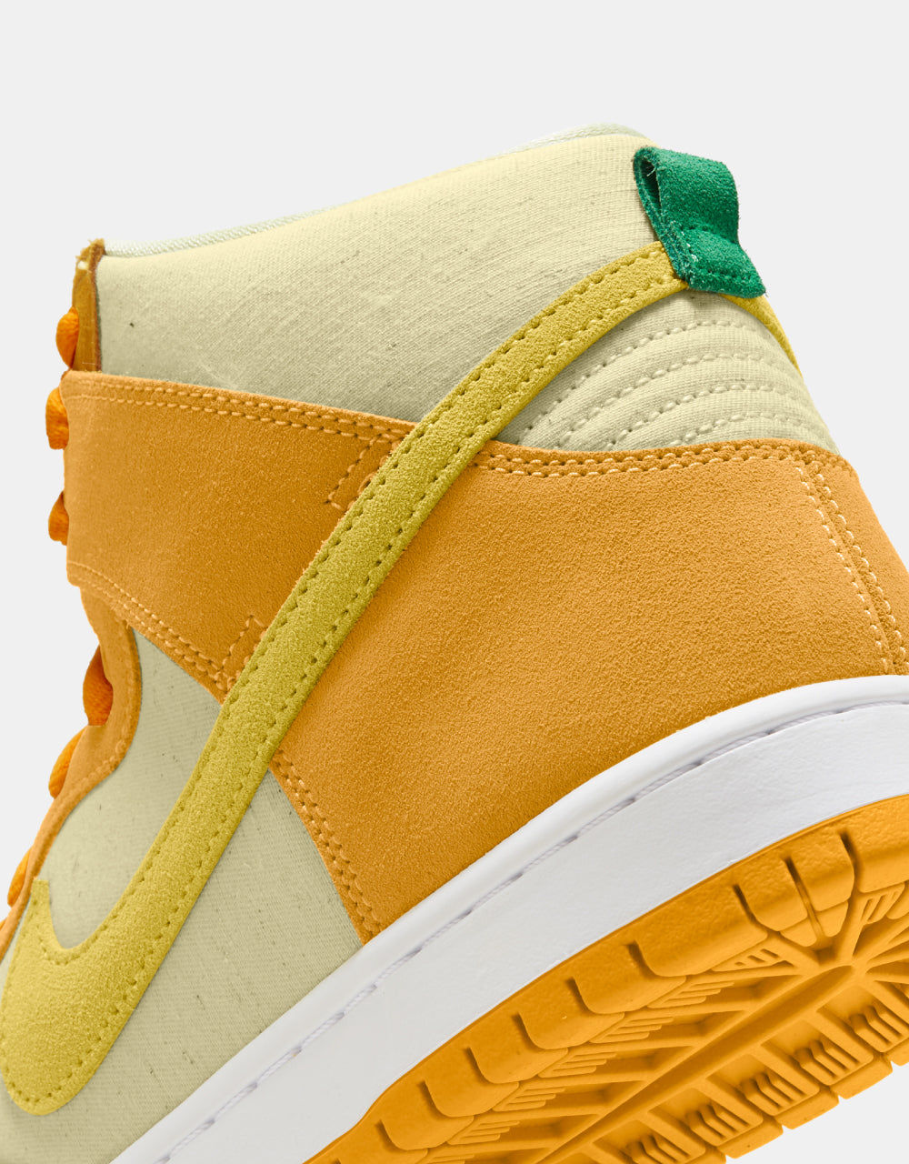 Nike SB Dunk High Pro Skate Shoes - University Gold/Vivid Sulfur-Citron