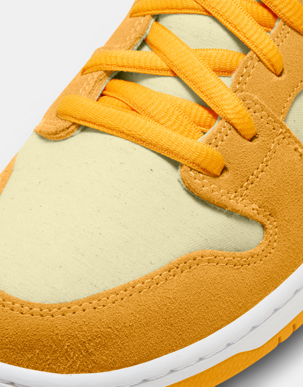 Nike SB Dunk High Pro Skate Shoes - University Gold/Vivid Sulfur-Citron