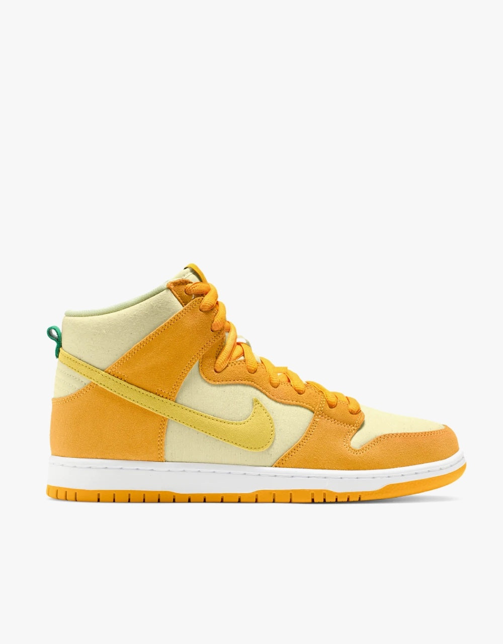 Nike SB Dunk High Pro Skate Shoes - University Gold/Vivid Sulfur-Citron