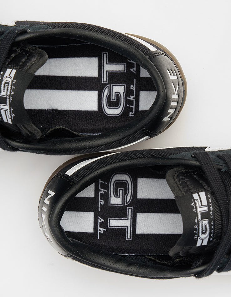 Nike SB Zoom Blazer Low Pro GT Skate Shoes - Black/White-Black-White