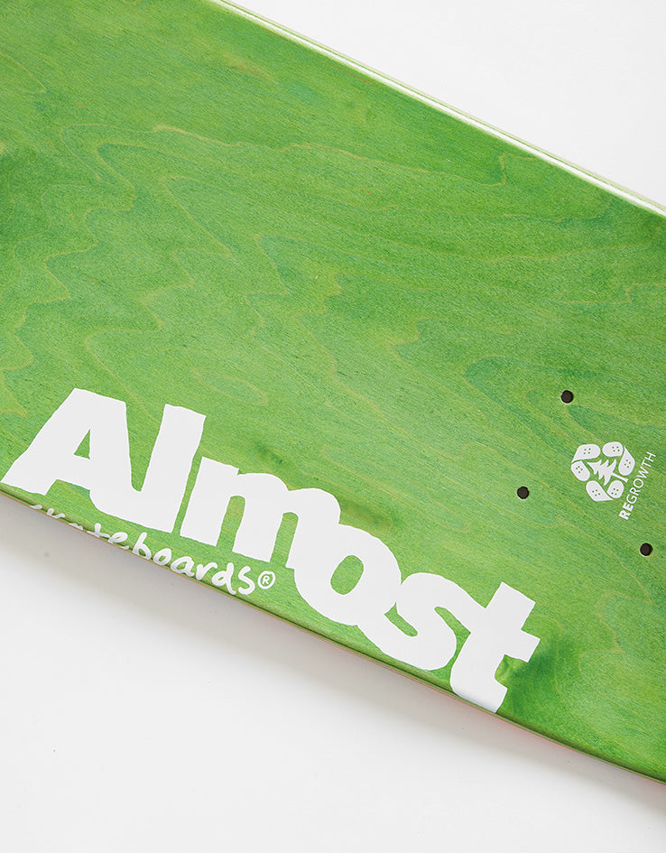 Almost Youness Gradient Cuts Impact Support Skateboard Deck - 8.375"