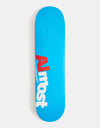 Almost Most Blue Skateboard Deck - 8.25"