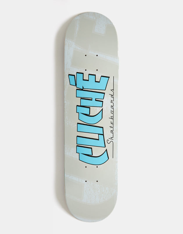 Cliché Banco Blue RHM Skateboard Deck - 8"
