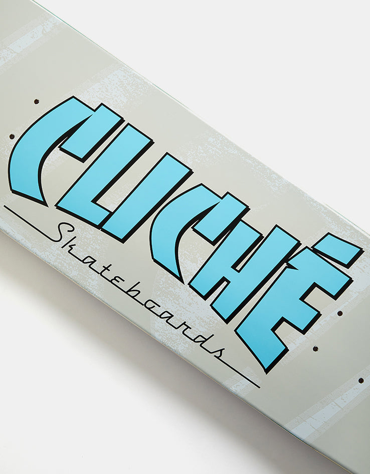Cliché Banco Blue RHM Skateboard Deck - 8"