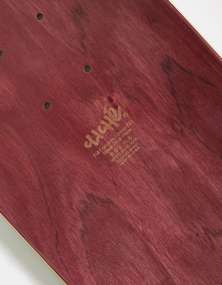 Cliché Banco Blue RHM Skateboard Deck - 8"