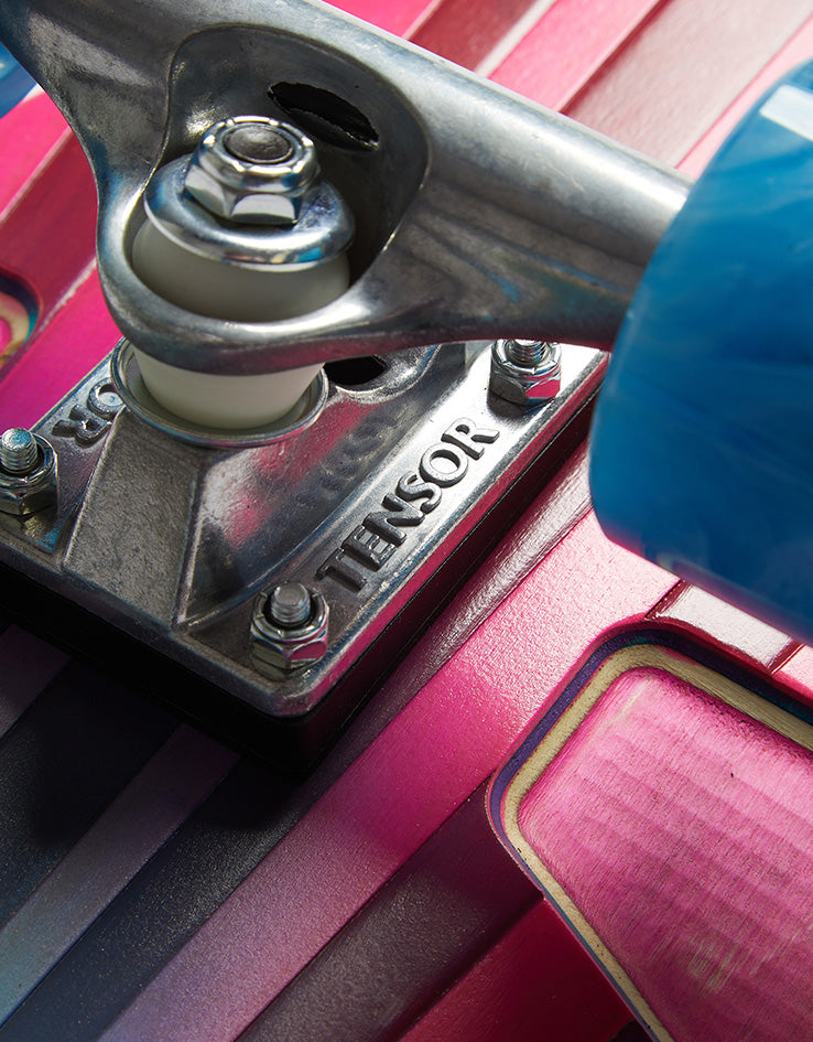 Dusters Keen Retro Fades Cruiser Skateboard - 8.25" x 31"