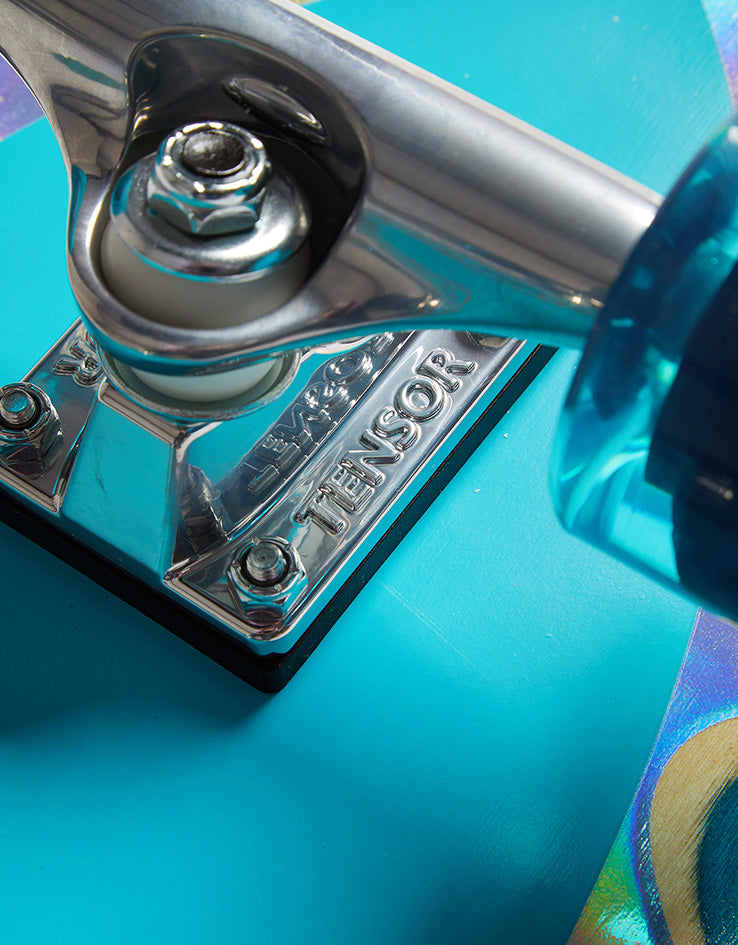 Dusters Cazh Cosmic Teal Cruiser Skateboard - 8.75" x 29.5"