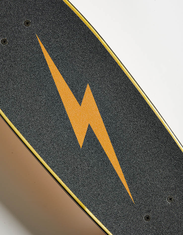 Dusters Bird Bolt Yellow Cruiser Skateboard - 7" x 25"