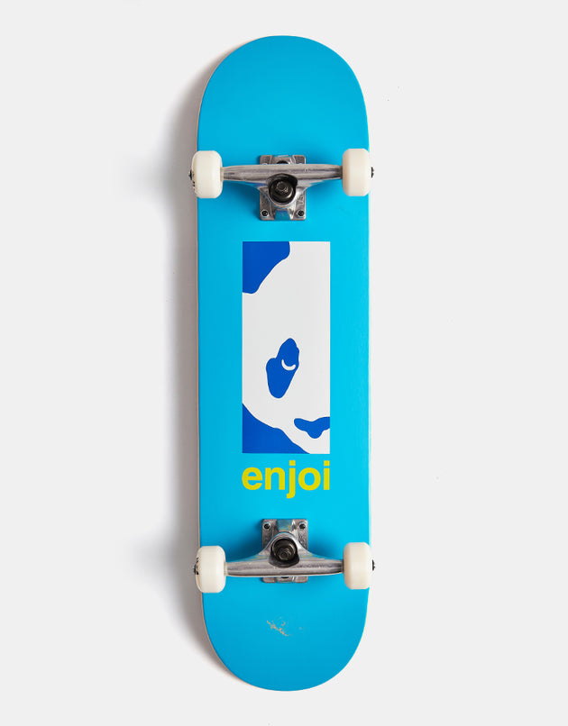 Enjoi Box Panda Blue Complete Skateboard - 8.125"