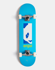 Enjoi Box Panda Blue Complete Skateboard - 8.125"