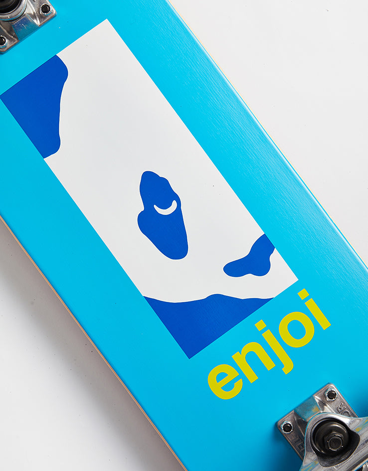 Enjoi Box Panda Blue Complete Skateboard - 8.125"