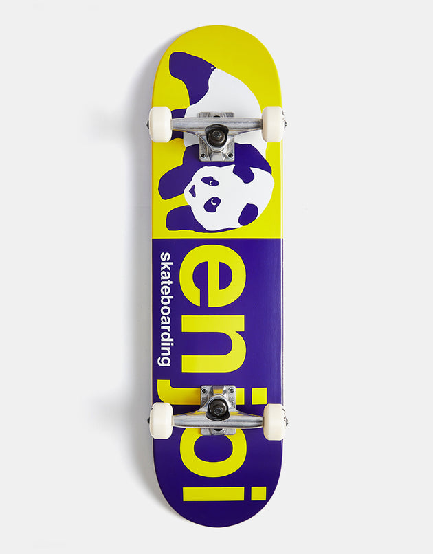 Enjoi Half and Half Purple Complete Skateboard - 8"