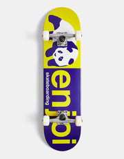 Enjoi Half and Half Purple Complete Skateboard - 8"