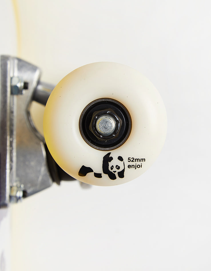 Enjoi Half and Half Purple Complete Skateboard - 8"