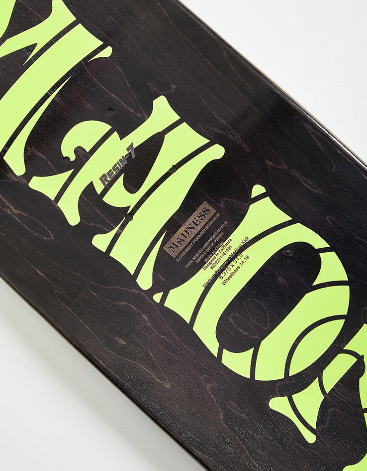 Madness Breakdown R7 Skateboard Deck - 8.375"