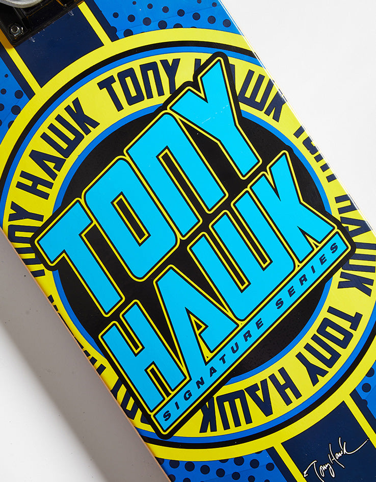 Tony Hawk 180+ Badge Logo Complete Skateboard - 7.5"