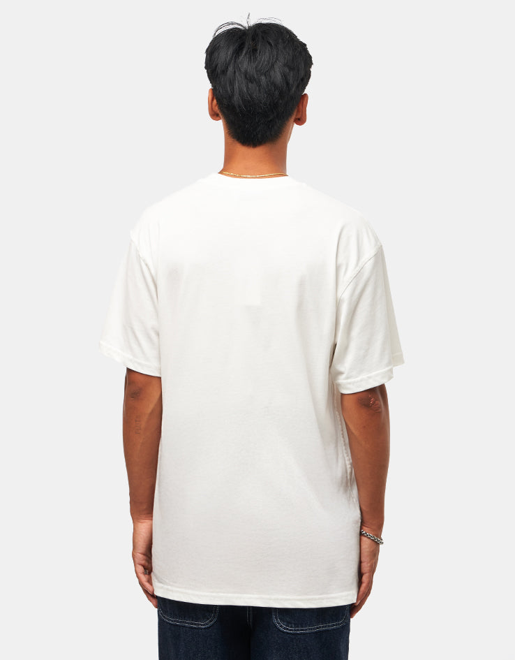 Skateboard Cafe Great Place T-Shirt - White