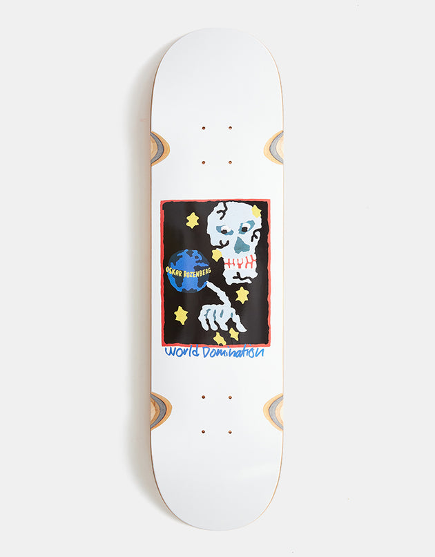 Polar Rozenberg World Domination Skateboard Deck - 8.25" (w/ Wheel Wells)