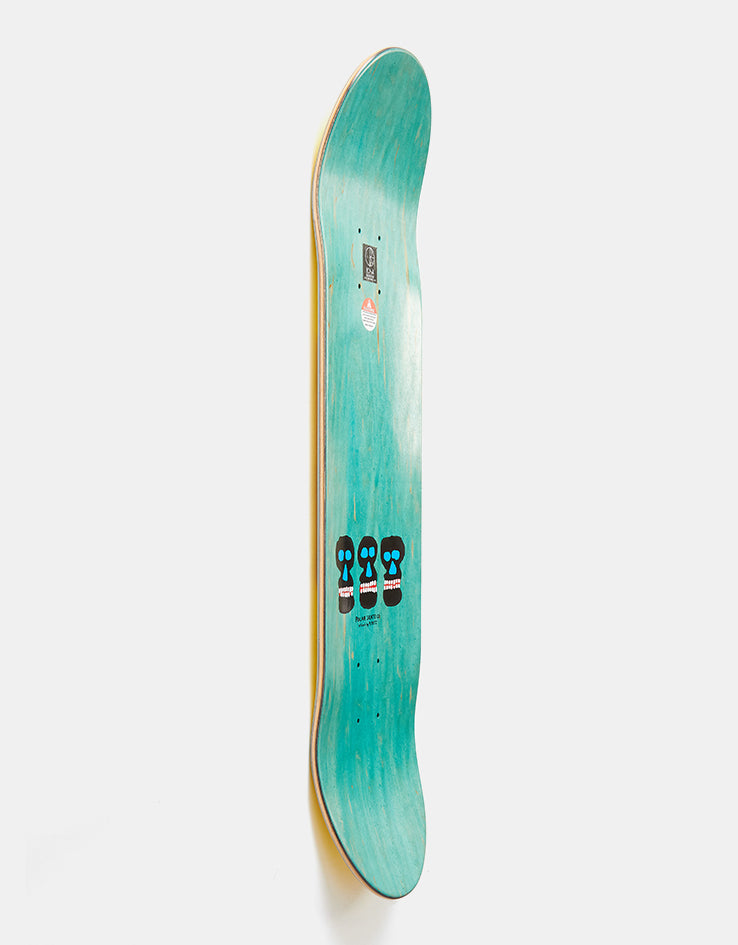 Polar Rozenberg World Domination Skateboard Deck - 8.125"