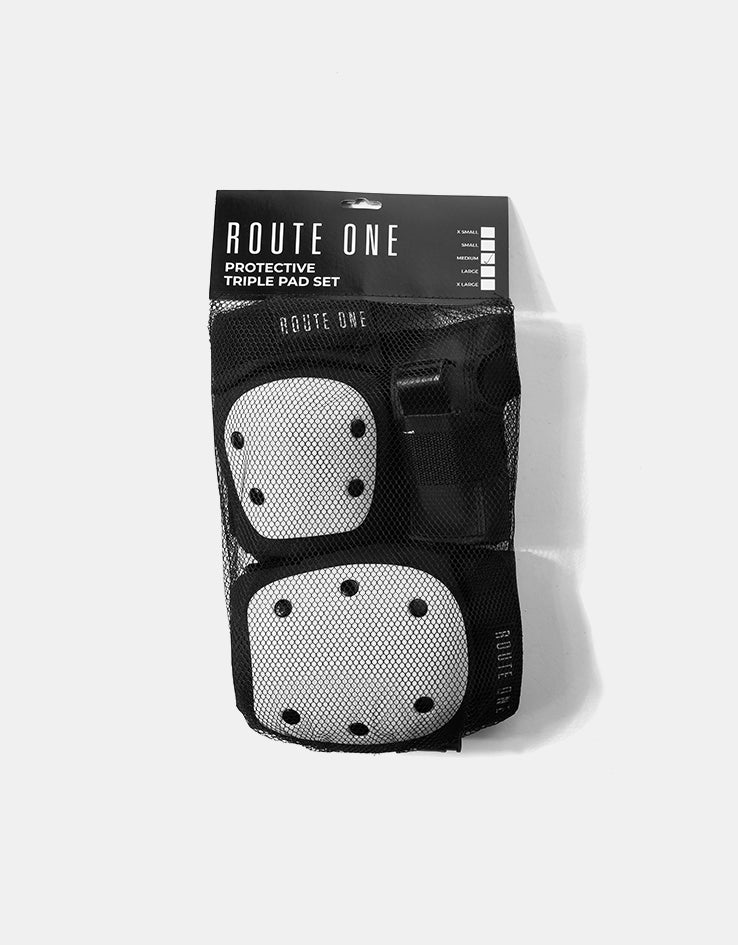 Route One Triple Pad Set - Black/White
