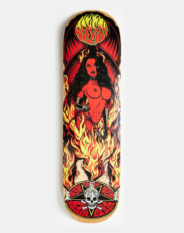 Death Benson Devil Woman II Skateboard Deck - 8.5”