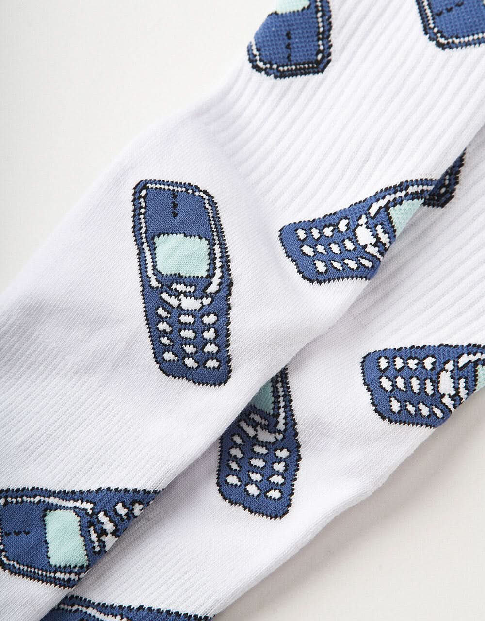 Route One 3310 Crew Socks - White
