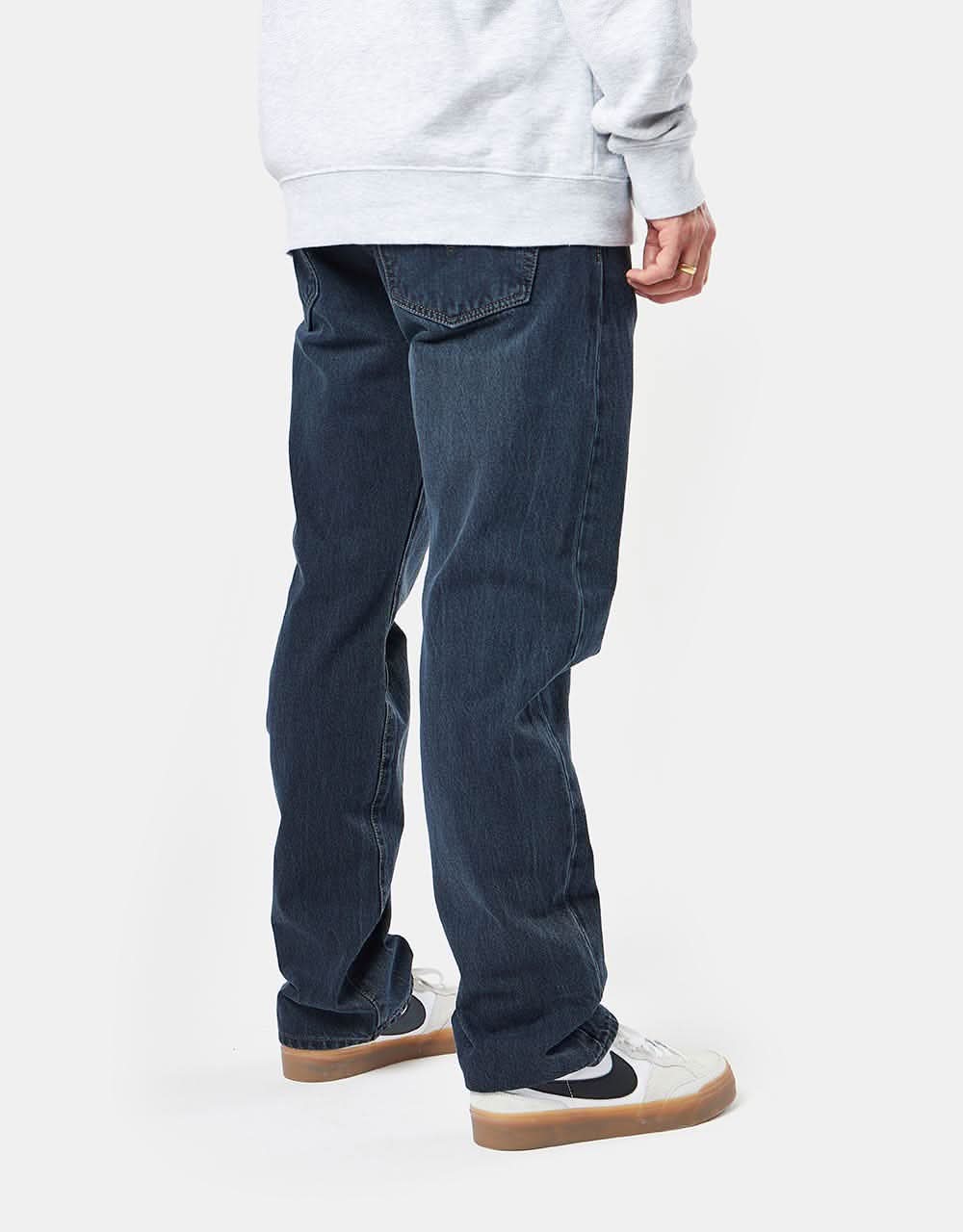 Levis Skateboarding 501 Denim Jeans - Skate Blue Worn In