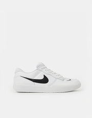 Nike SB Force 58 Premium Skate Shoes - White/Black-White-White