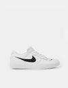 Nike SB Force 58 Premium Skate Shoes - White/Black-White-White