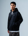 Nike Solo Swoosh Pullover Hoodie - Black/White