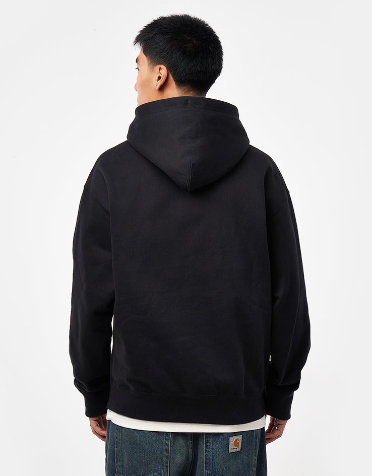 Nike Solo Swoosh Pullover Hoodie - Black/White