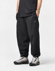 Nike Solo Swoosh Sweatpants - Black/White
