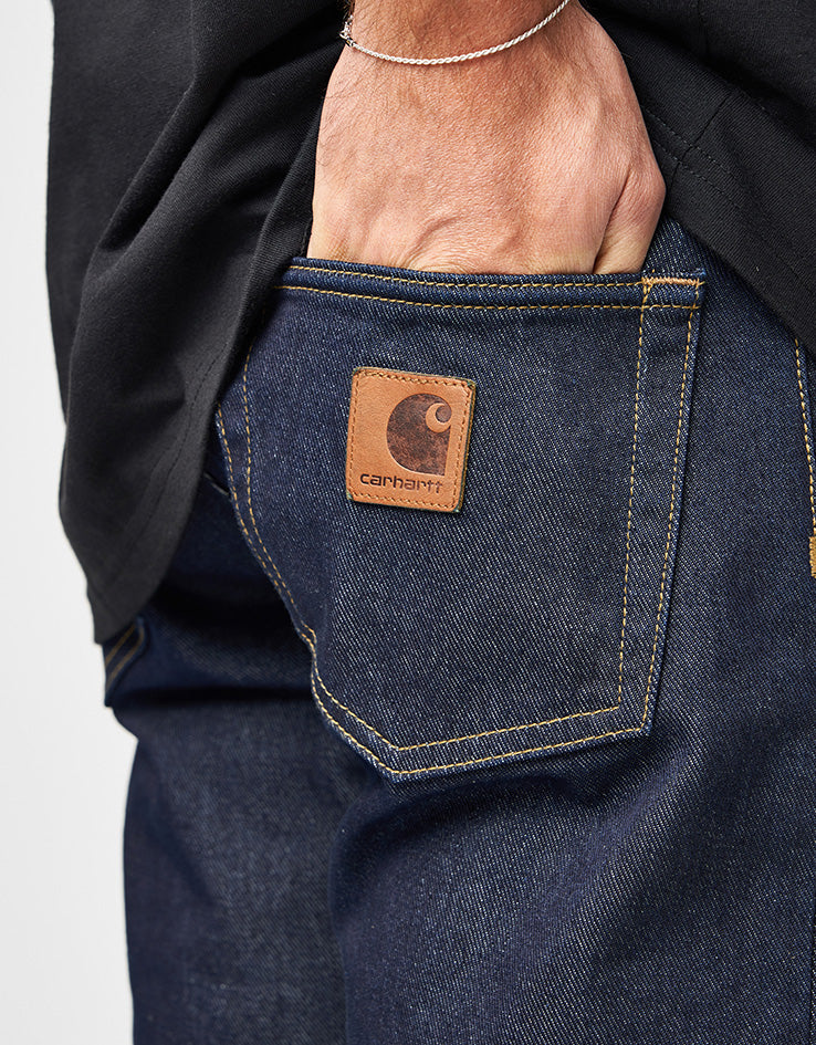 Carhartt WIP Klondike Pant - Blue (One Wash)