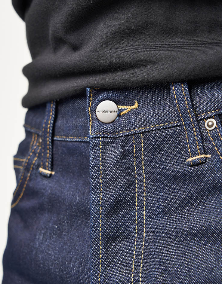 Carhartt WIP Klondike Pant - Blue (One Wash)