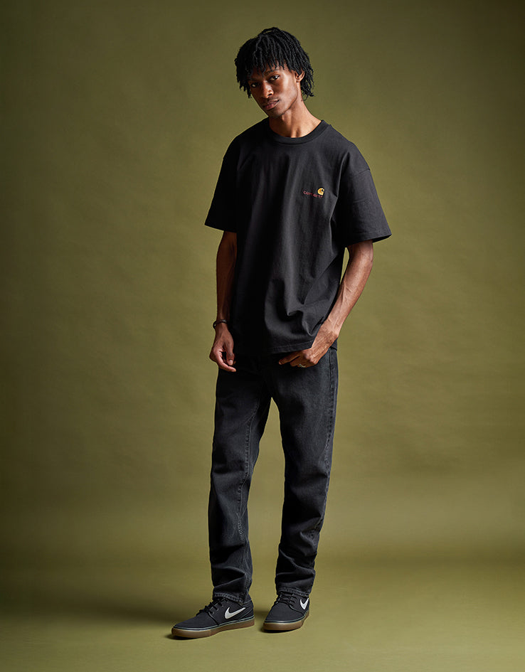 Carhartt WIP Klondike Pant - Black (Stone Washed)