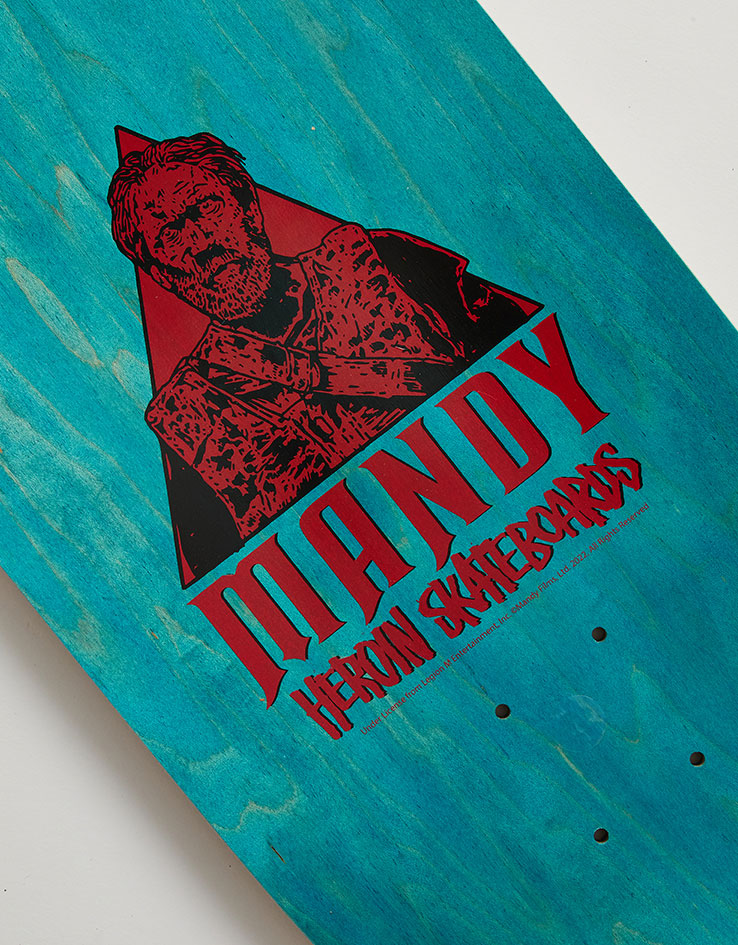 Heroin x Mandy x Enemy Symmetrical Skateboard Deck - 9.5”