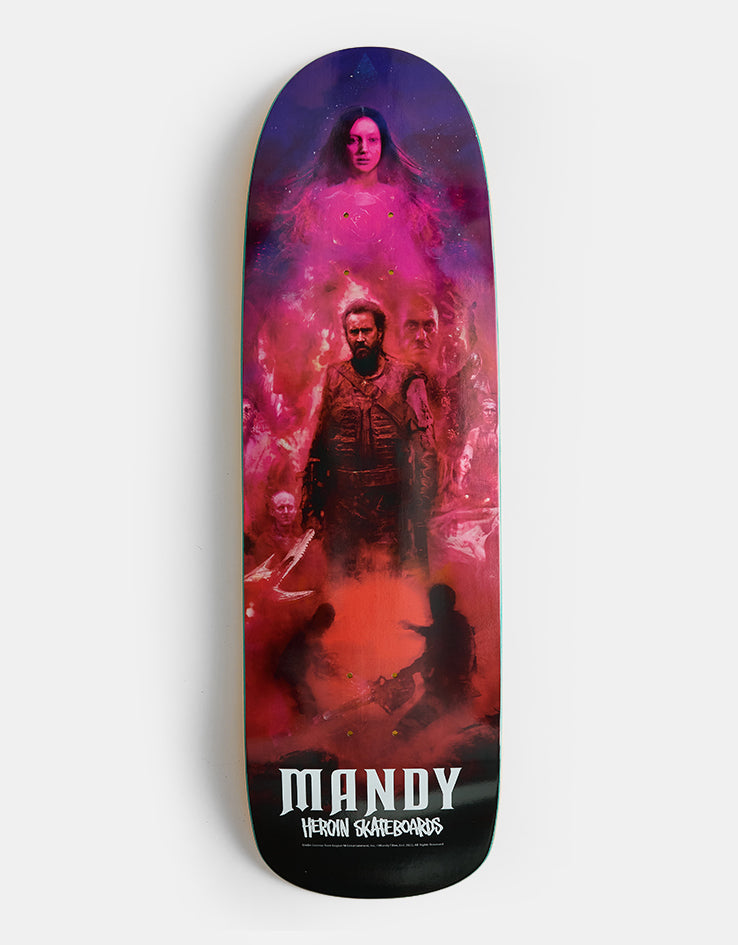 Heroin x Mandy Poster Skateboard Deck - 9.6"